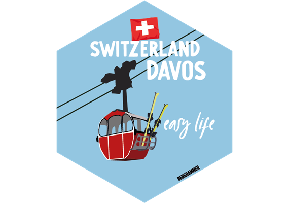 Hexagonsticker Easy Life - DAVOS