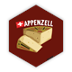 Hexagonsticker Käse - Appenzell