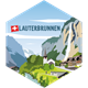 Hexagonsticker Lauterbrunnen