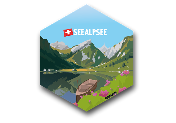 Hexagonsticker Seealpsee