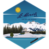 Hexagonsticker St. Moritz Landschaft