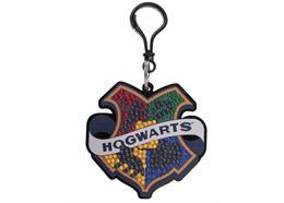 Hogwarts Badge, Crystal Art Bag Charm