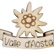Holz Edelweiss mit individueller Anschrift | Bild 2