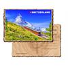 Holz Postkarte Zermatt Matterhorn - Switzerland