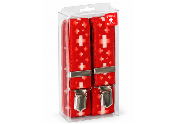 Hosenträger Schweizerkreuze - Swiss Made