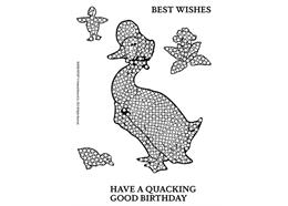 Jemima Puddle-Duck, Crystal Art A6 Stamp Set