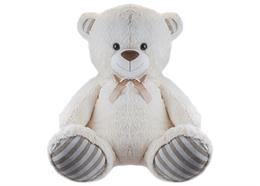 Jumbo Plüsch Cream Luxus sitzend, 90 cm, 3er Set
