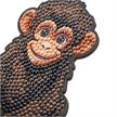 Jungle Affe, Crystal Art Buddy, ca. 11x8cm | Bild 2