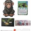 Jungle Affe, Crystal Art Buddy, ca. 11x8cm | Bild 4