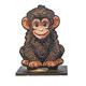 Jungle Affe, Crystal Art Buddy, ca. 11x8cm