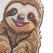 Jungle Faultier, Crystal Art Buddy, ca. 11x8cm | Bild 2