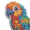Jungle Papagei, Crystal Art Buddy, ca. 11x8cm | Bild 2