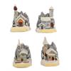Kappellen mit Felsen Winter, 4 assortiert