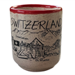 Keramik Espresso Tasse Switzerland mit Städte | Bild 2