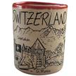 Keramik Tasse Switzerland mit Städte | Bild 2
