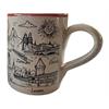Keramik Tasse Switzerland mit Städte