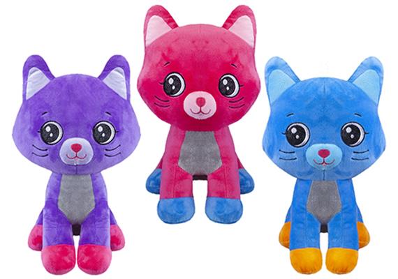Kirby Comical Katze 75 cm 3er Set assortiert