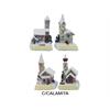 Kirchen Winter, 4 assortiert