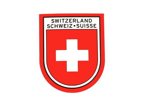 Kleber Switzerland 6.6 cm, wetter- und lichtbeständig