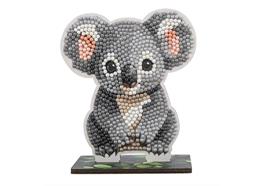 Koala, Crystal Art Buddy, ca. 11x8cm