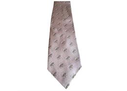 Krawatte Edelweiss all grau, 100% Seide