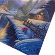 La chaussette du Père Noël, 30x30cm Crystal Art Kit | Bild 3