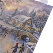 La chaussette du Père Noël, 30x30cm Crystal Art Kit | Bild 3