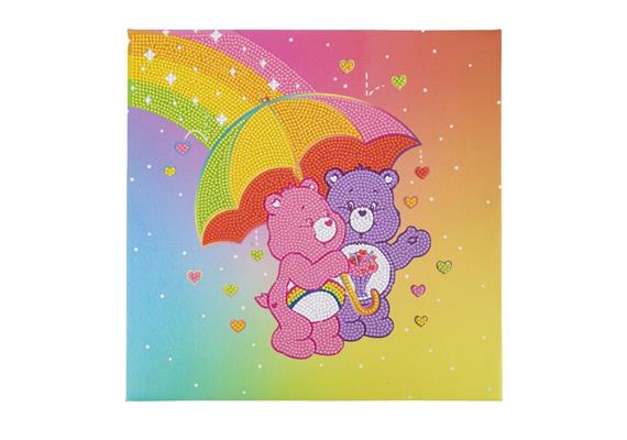 Le bain de Dumbo, Image 30x30cm Crystal Art Kit
