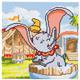 Le bain de Dumbo, Image 30x30cm Crystal Art Kit
