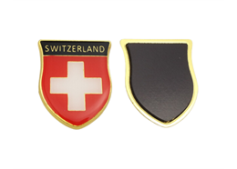 Magnet Abzeichen Switzerland, gold