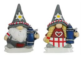 Magnet Gnom mit Bierkrug, 2 assortiert