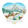 Magnet Herz Matterhorn Winter