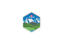 Magnet Interlaken Eiger, Mönch, Jungfrau
