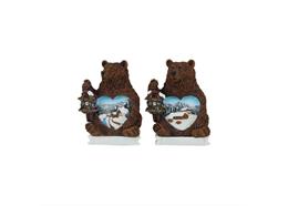 Magnet Landschaft in Braunbär, 2 ass.