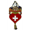 Magnet Metall Matterhorn Zermatt Switzerland Herz, gold