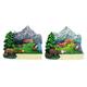 Magnet Sommer Berglandschaft, 2 assortiert