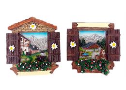 Magnet Sommer Fenster, 2 assortiert