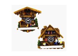 Magnet Sommer Kuckuksuhr, 2 assortiert