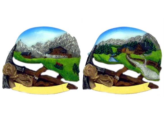 Magnet Sommer Seil und Pickel, 2 assortiert