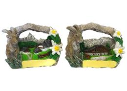 Magnet Sommerberge mit Steinbock, 2 assortiert