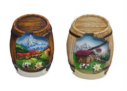 Magnet Sommerlandschaft in Fass, 2 assortiert