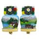Magnet Sommerlandschaft in Glocke, 2 assortiert
