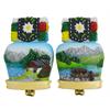 Magnet Sommerlandschaft in Glocke, 2 assortiert