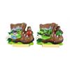 Magnet Sommerlandschaft in Wanderschuh, 2 assortiert