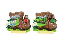 Magnet Sommerlandschaft in Wanderschuh, 2 assortiert