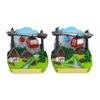 Magnet Sommerlandschaft mit Almhäuser und Gondeln, 2 assortiert