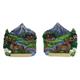 Magnet Sommerlandschaft mit Hirsch, 2 assortiert