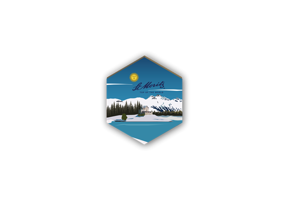 Magnet St. Moritz Landschaft