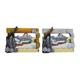 Magnet Winter Bild mit Steinbock, Berge, Schnee, 2 assortiert