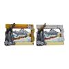 Magnet Winter Bild mit Steinbock, Berge, Schnee, 2 assortiert